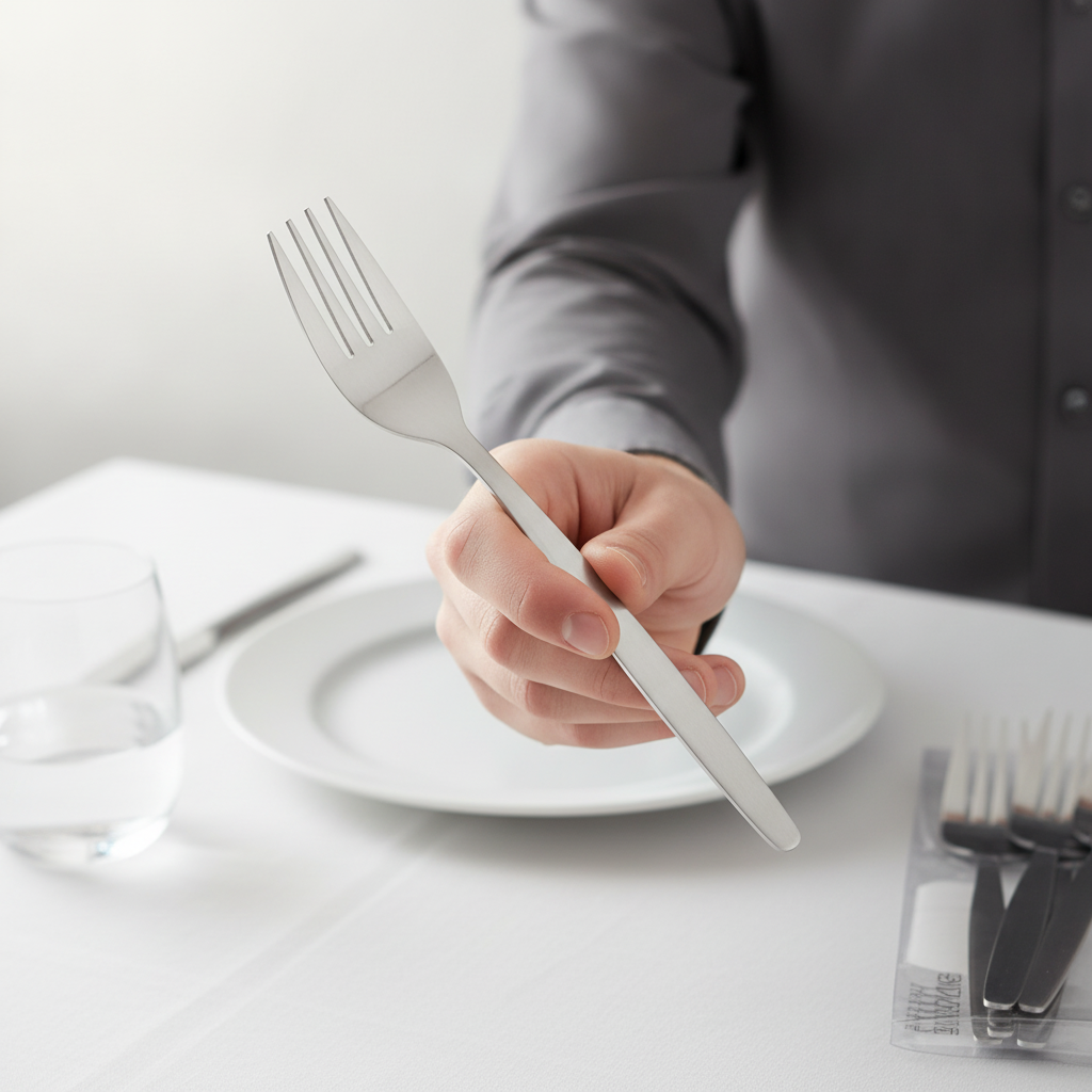 18/0 Stainless Steel Table Forks for Casual Dining (Pack of 12)
