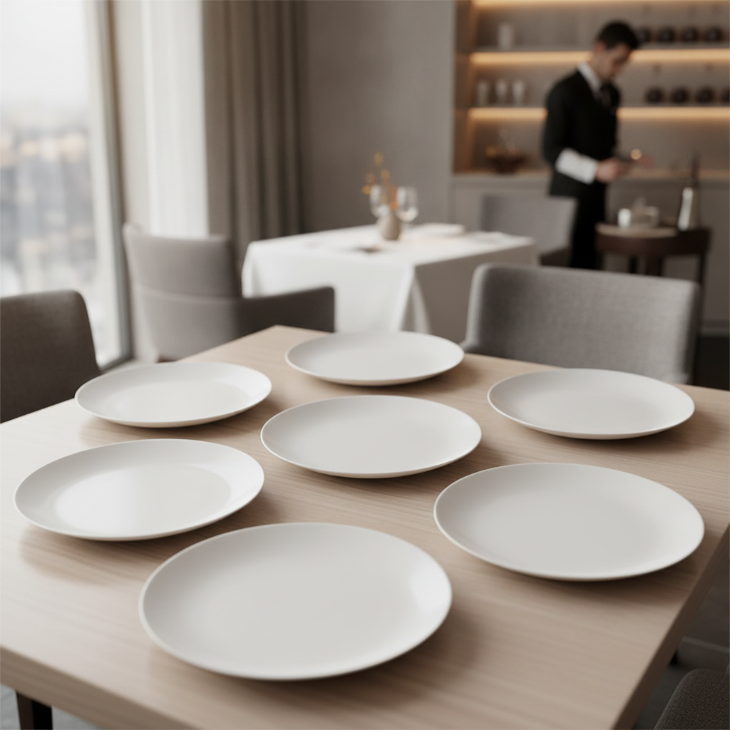 Porcelain Oval Coupe Dish 395mm for Casual Dining (Pack of 6)