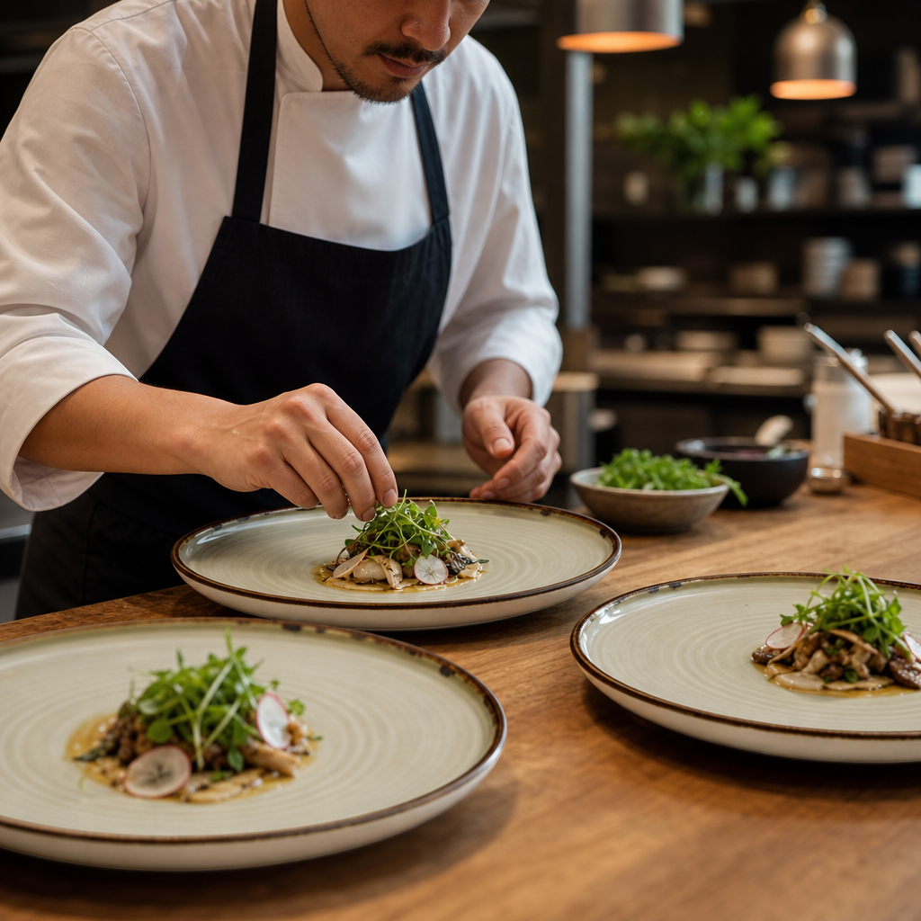 Walled Plates 260mm Porcelain for Modern Dining (Pack of 6)
