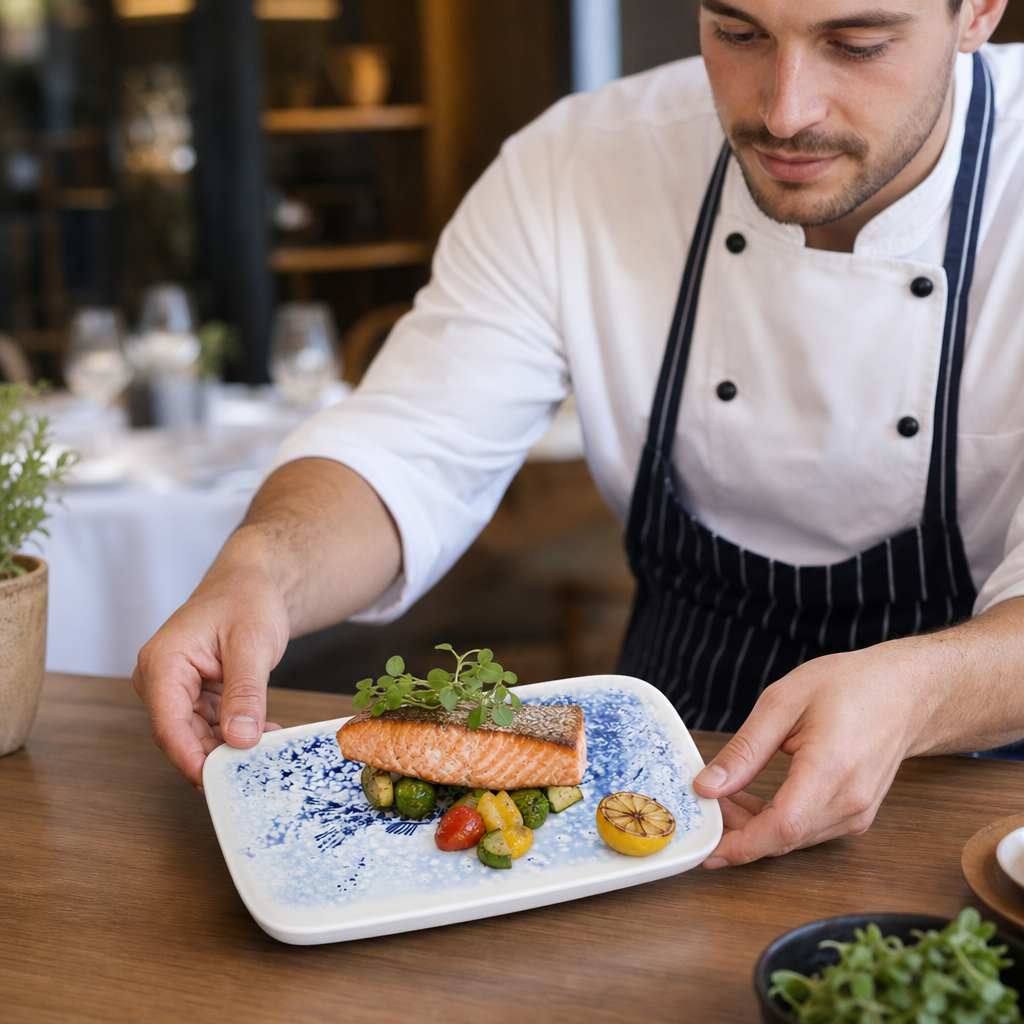 Deep Trays 220x130mm Vitrified Ceramic for Hospitality (Pack of 6)