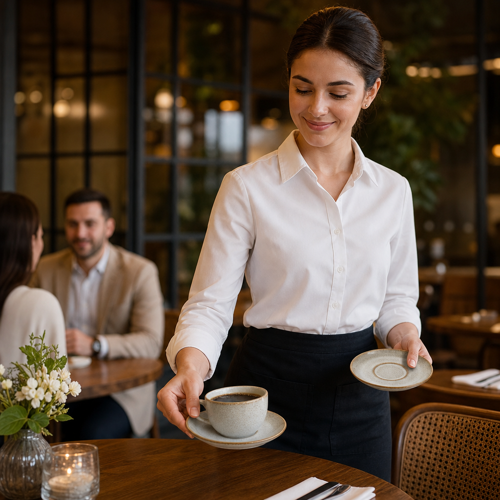 Vitrified Pier Saucers 154mm China for Coffee Service (Pack of 12)