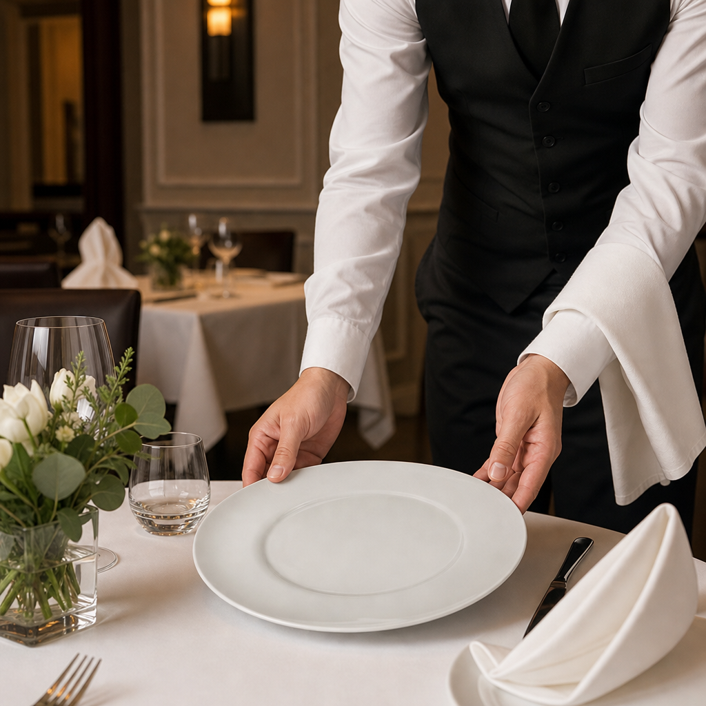 Plates 270mm Porcelain for Banqueting (Pack of 12)