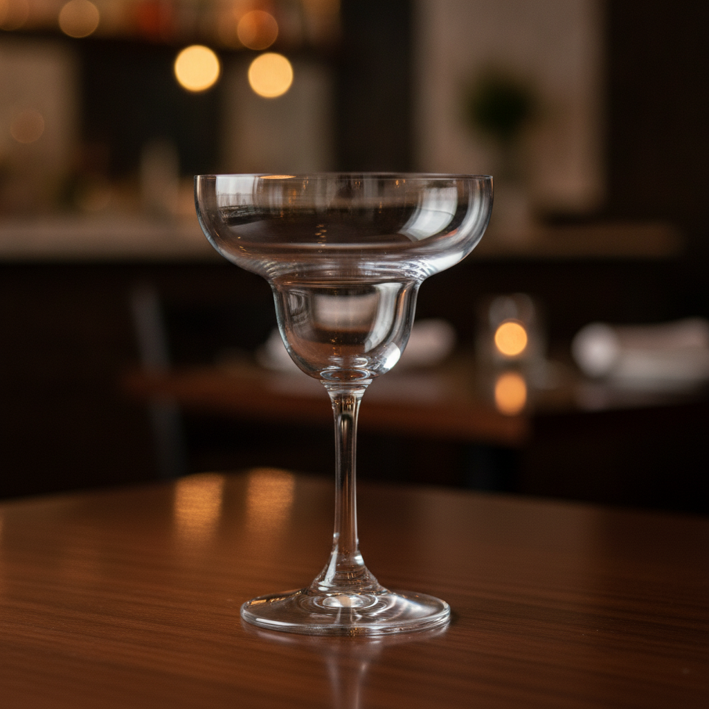 Crystal Margarita Glasses 250ml for Bars & Pubs (Pack of 6)