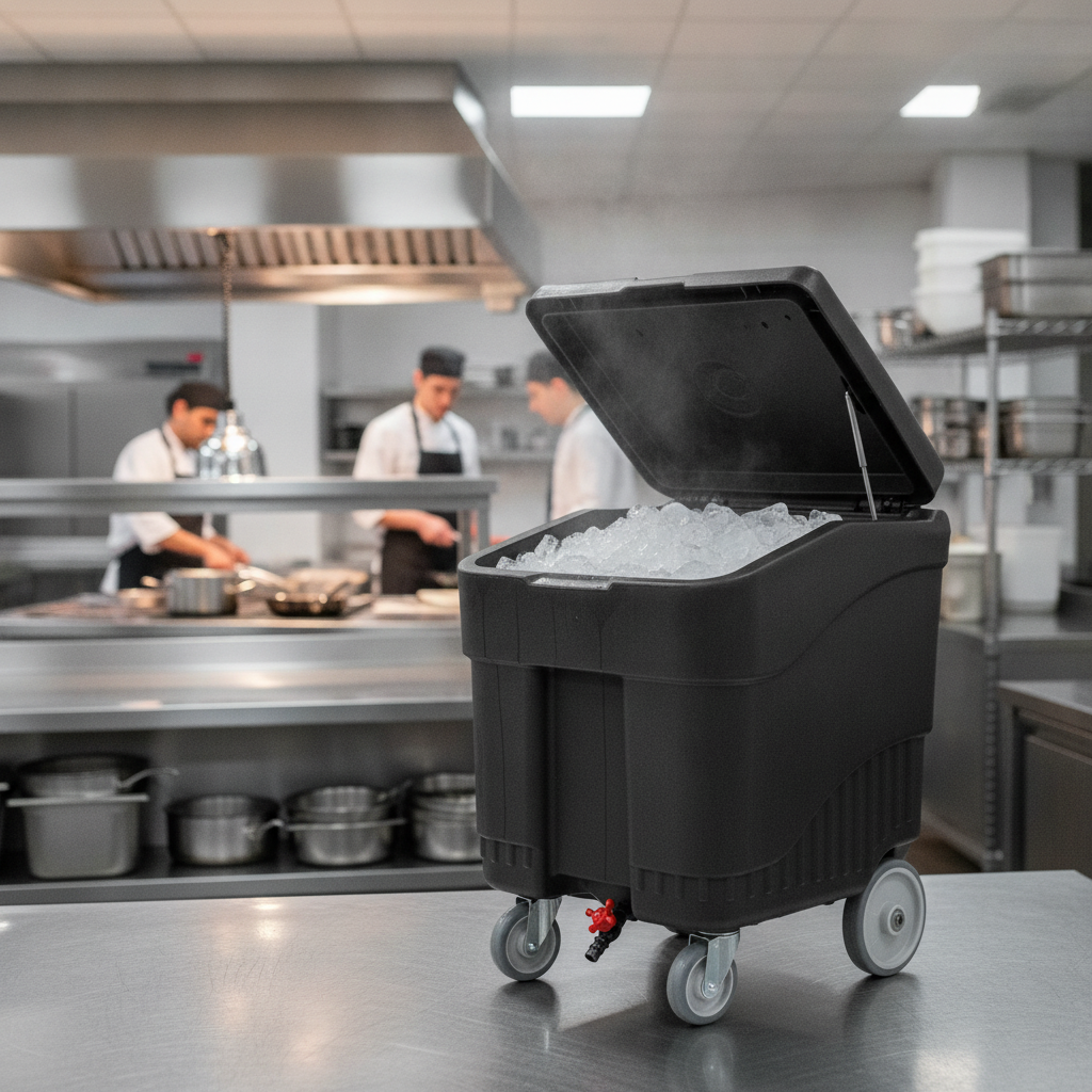 Polyethylene Ice Caddy 100L for Catering & Events