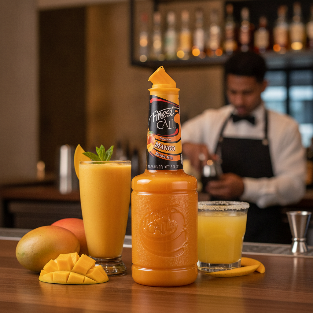 Alphonso Mango Puree 1L for Cocktails & Smoothies