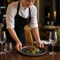 Flat Plate 260mm Stoneware for Stylish Table Settings