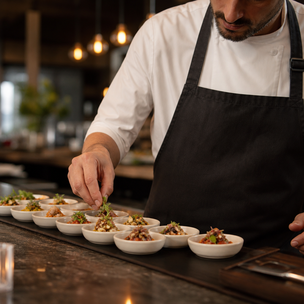 Tapas Dishes 118mm Vitrified Stoneware for Culinary Presentations (Pack of 12)