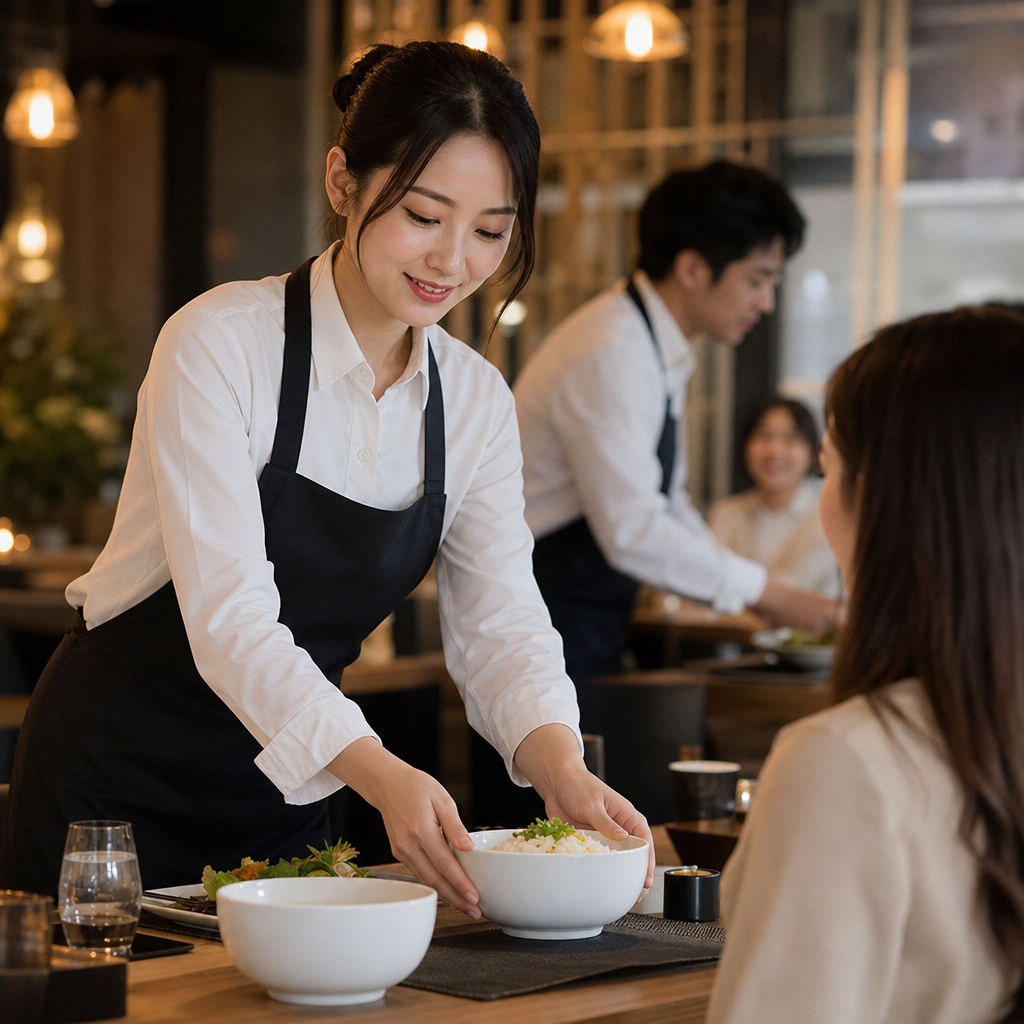 Rice Bowls 350ml Fine China for Restaurants & Cafés (Pack of 6)