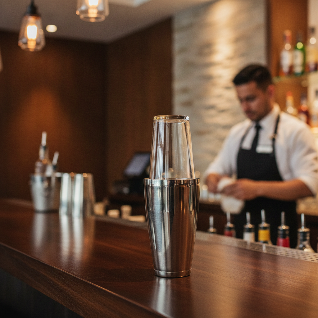 Stainless Steel Boston Shaker Set 800ml for Bartending