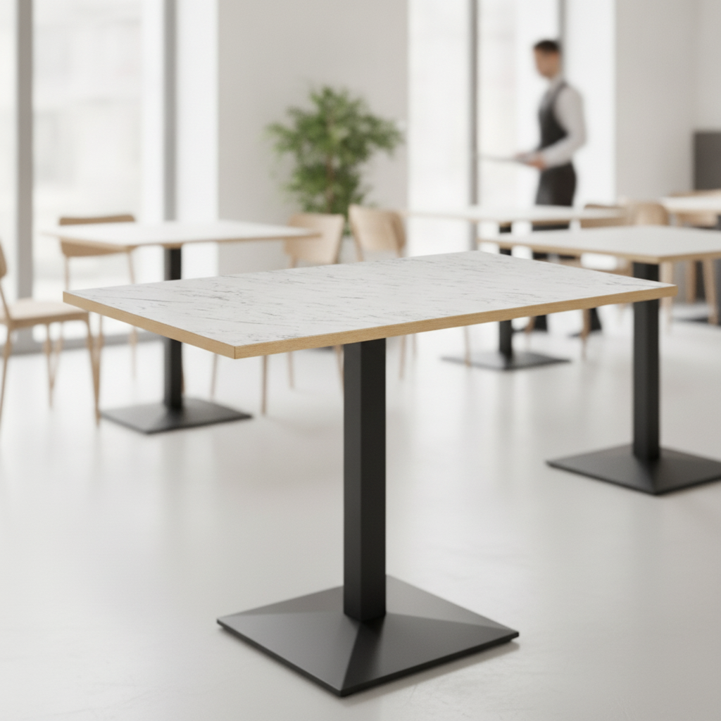 Laminate Rectangular Table Top 1200x700mm for Hospitality Use