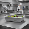 Polypropylene Perforated Storage Box 18L for Food Preparation
