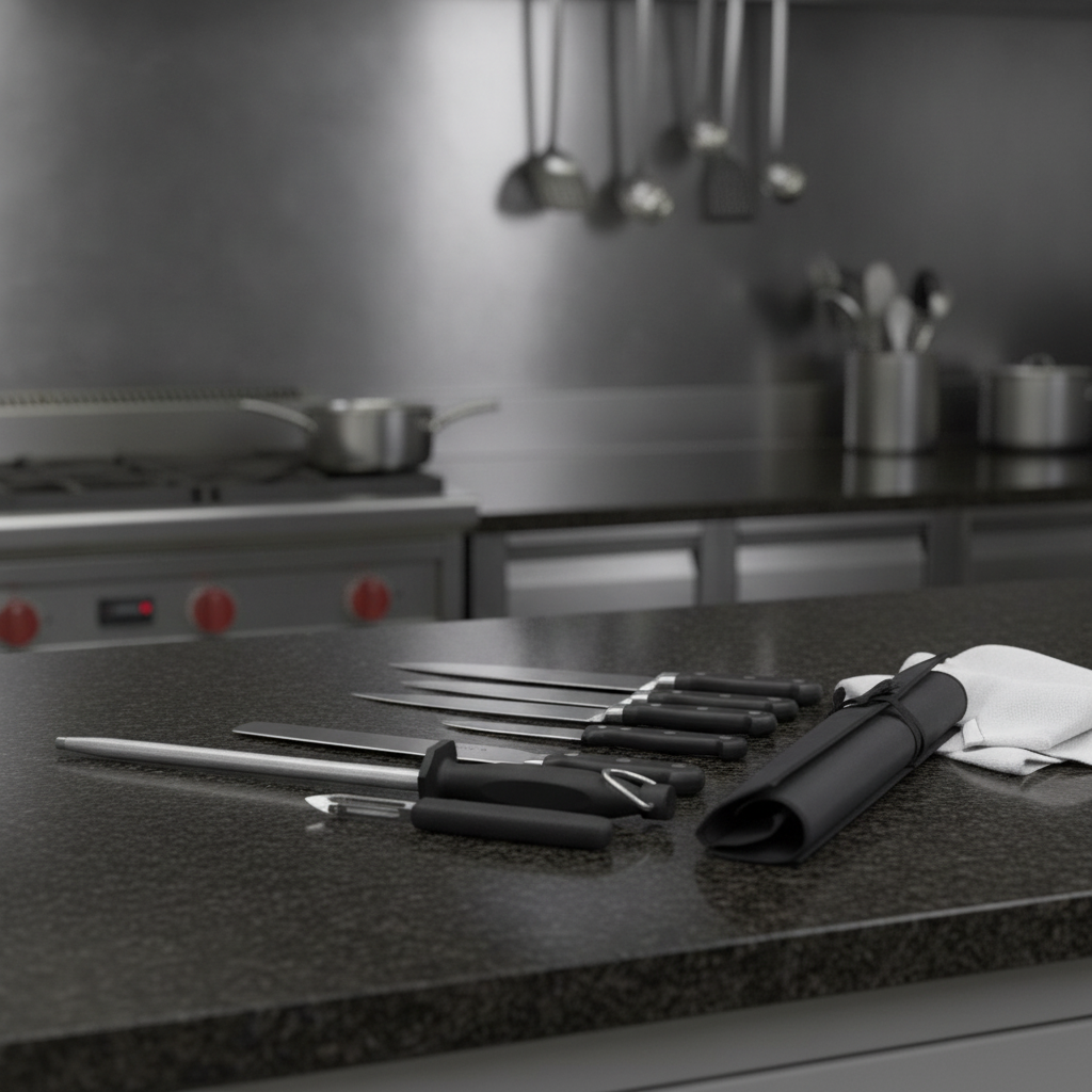 Stainless Steel 7-Piece Knife Set for Professional Chefs