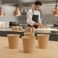 Paper Recyclable Portion Pots 100ml for Eco-Friendly Serving (Pack of 1000)