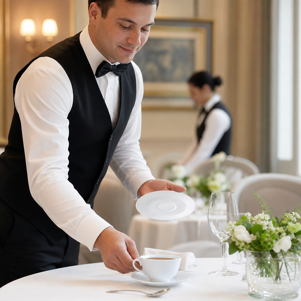Single Well Tea Saucer 150mm Porcelain for Fine Dining (Pack of 36)