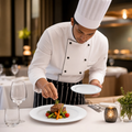 Regency Plates 230mm White Porcelain for Fine Dining (Pack of 12)