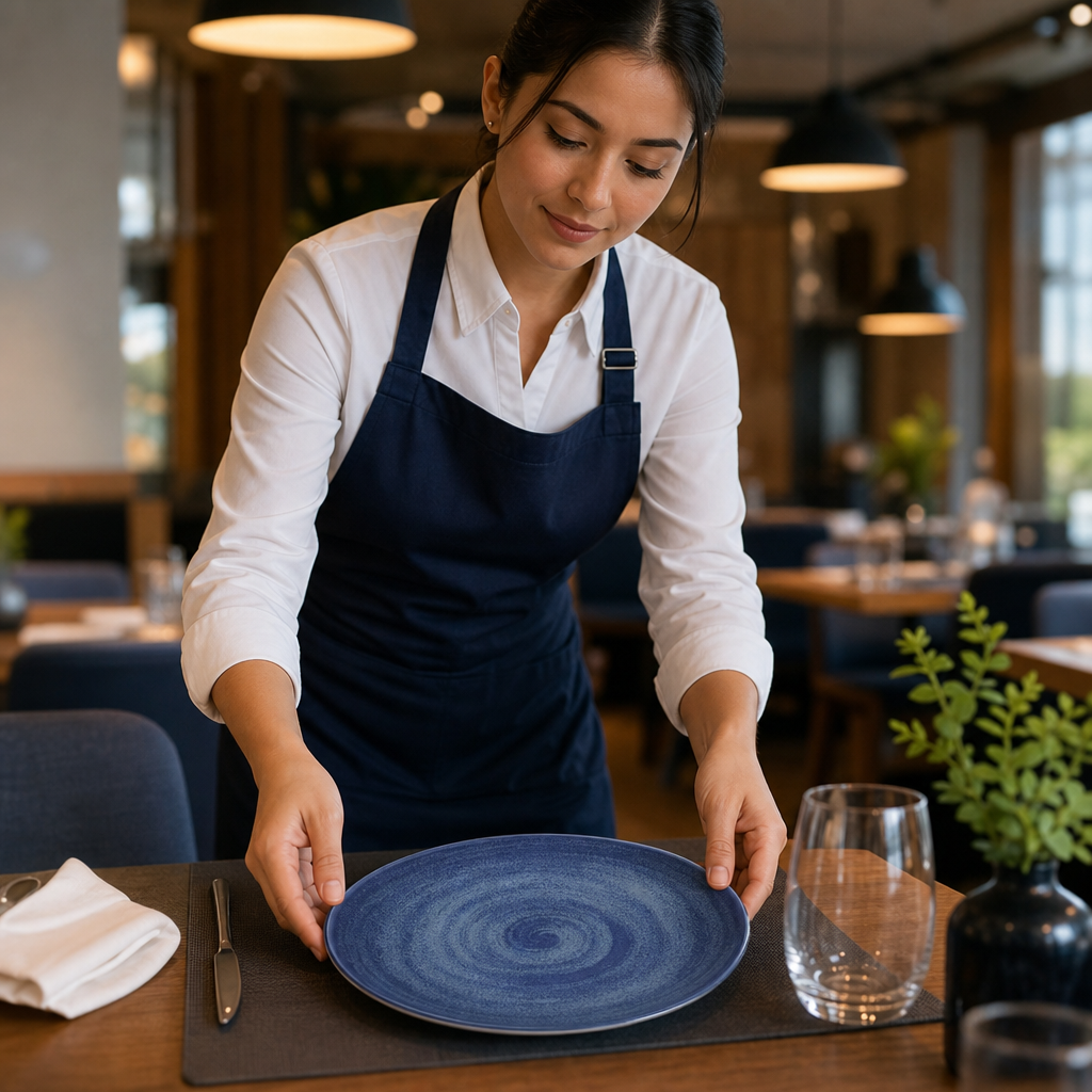 Plates 305mm China for Restaurants & Cafés (Pack of 12)