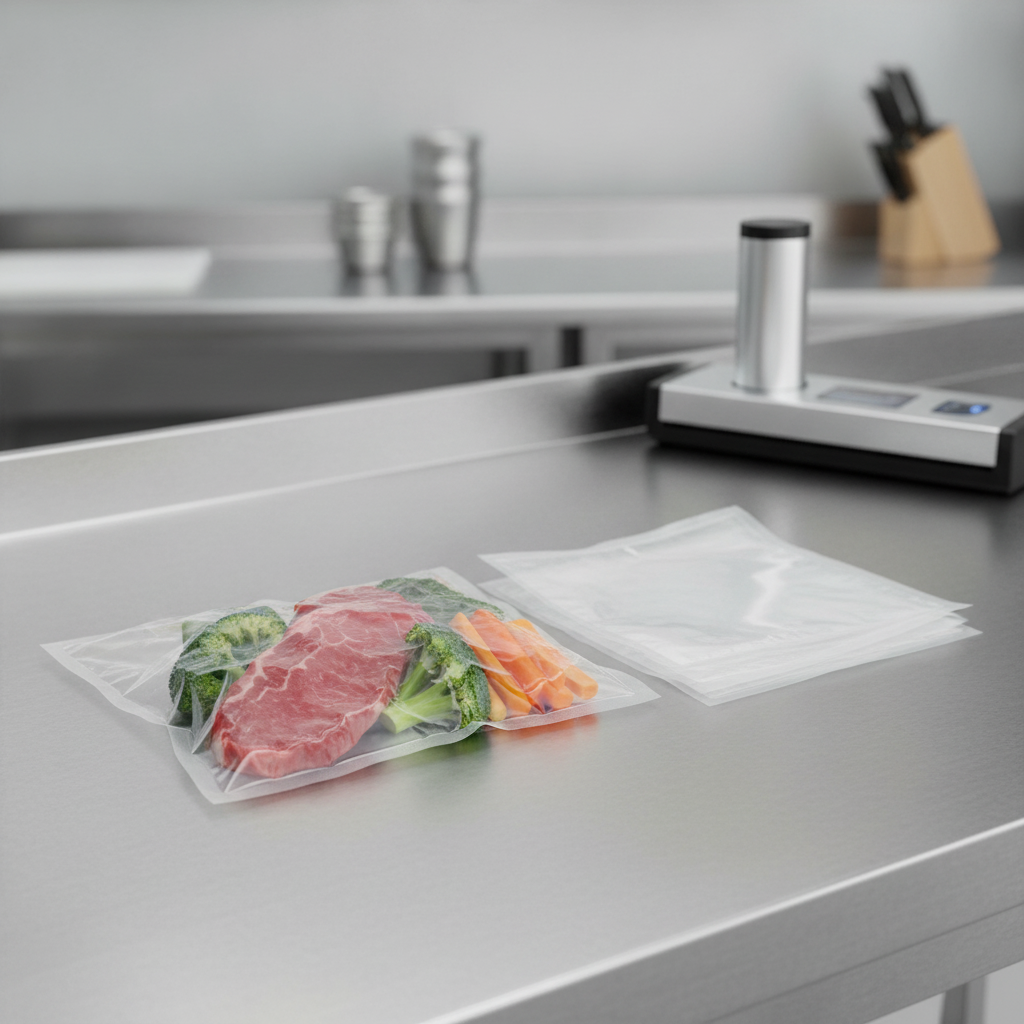 Durable Vacuum Sealer Bags 250mm for Food Storage