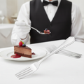 Stainless Steel Dessert Forks for Fine Dining (Pack of 12)