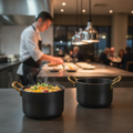 Aluminium Small Serving Pot 0.6L for Elegant Presentations
