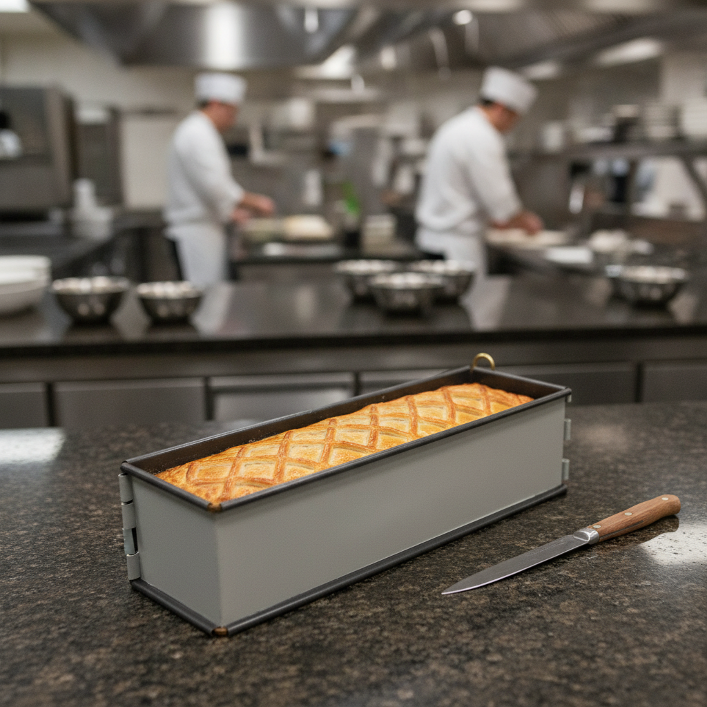 Non-Stick Rectangular Pâté Mould 300mm for Buffets
