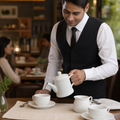 Porcelain Teapots 500ml for Cafés & Coffee Shops (Pack of 2)