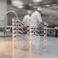 Polycarbonate Clear Safety Glasses for Busy Kitchens (Pack of 12)