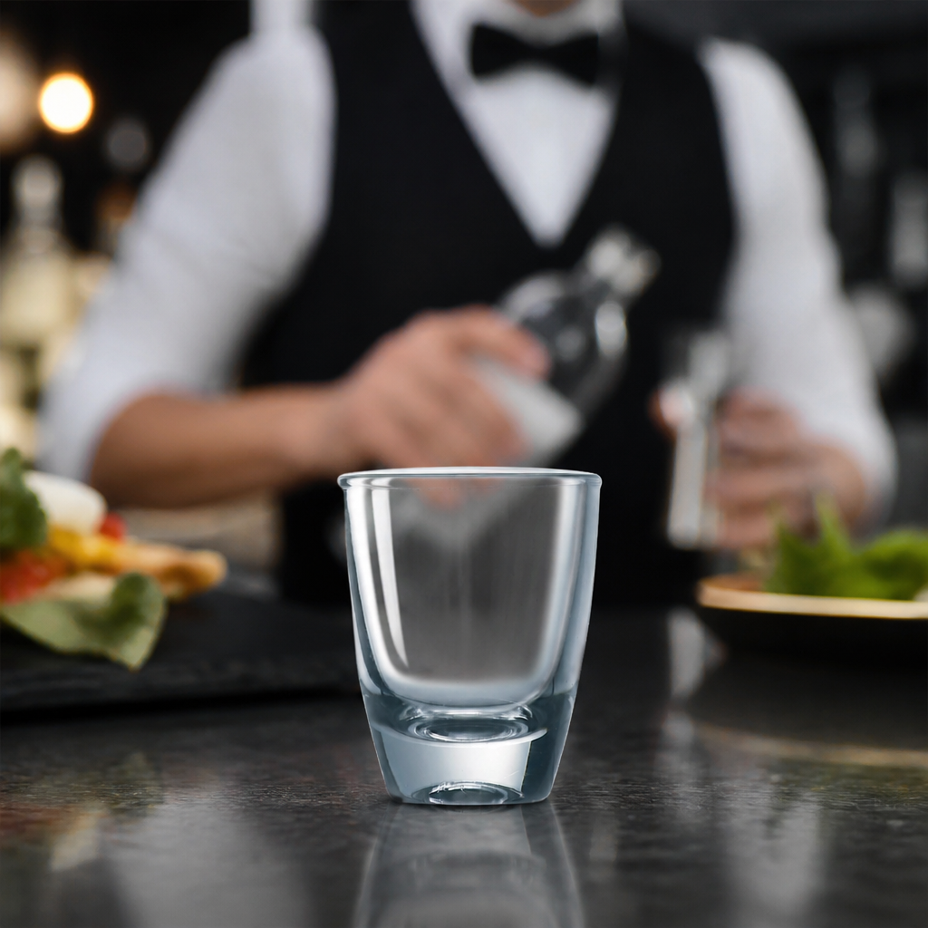 Soda-Lime Glass Gin Shot Glasses 30ml for Busy Bars (Pack of 24)