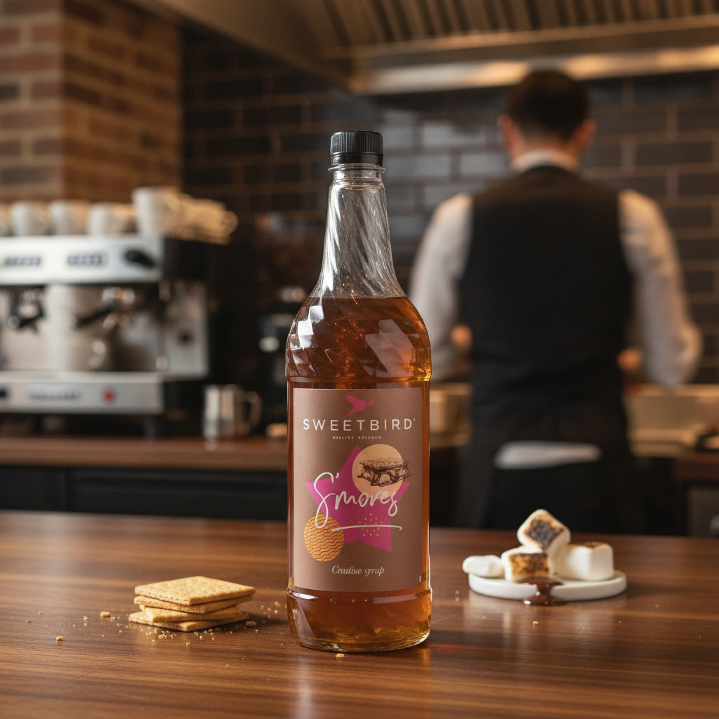 S'mores Syrup 1L for Coffee & Desserts