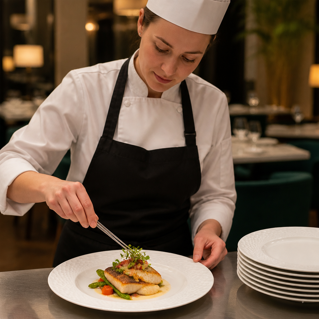 Morella Mid Rim Plates 300mm for Hospitality Environments (Pack of 12)