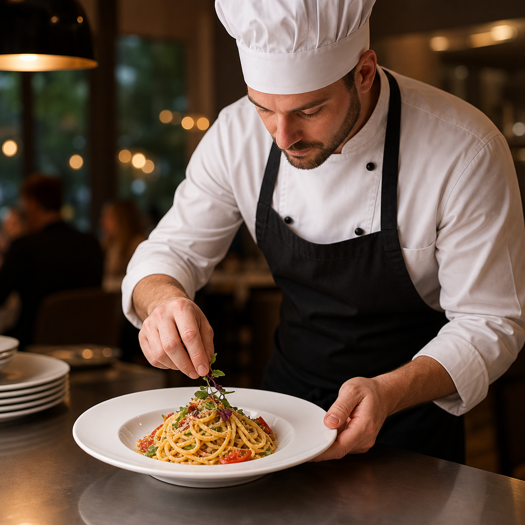 Pasta Plates 300mm White Porcelain for Restaurants (Pack of 12)