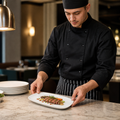 Oblong Platters 355x189mm Vitrified Ceramic for Catering (Pack of 6)