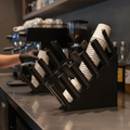 Polypropylene 4-Slot Cup Holder 296mm for Beverage Service