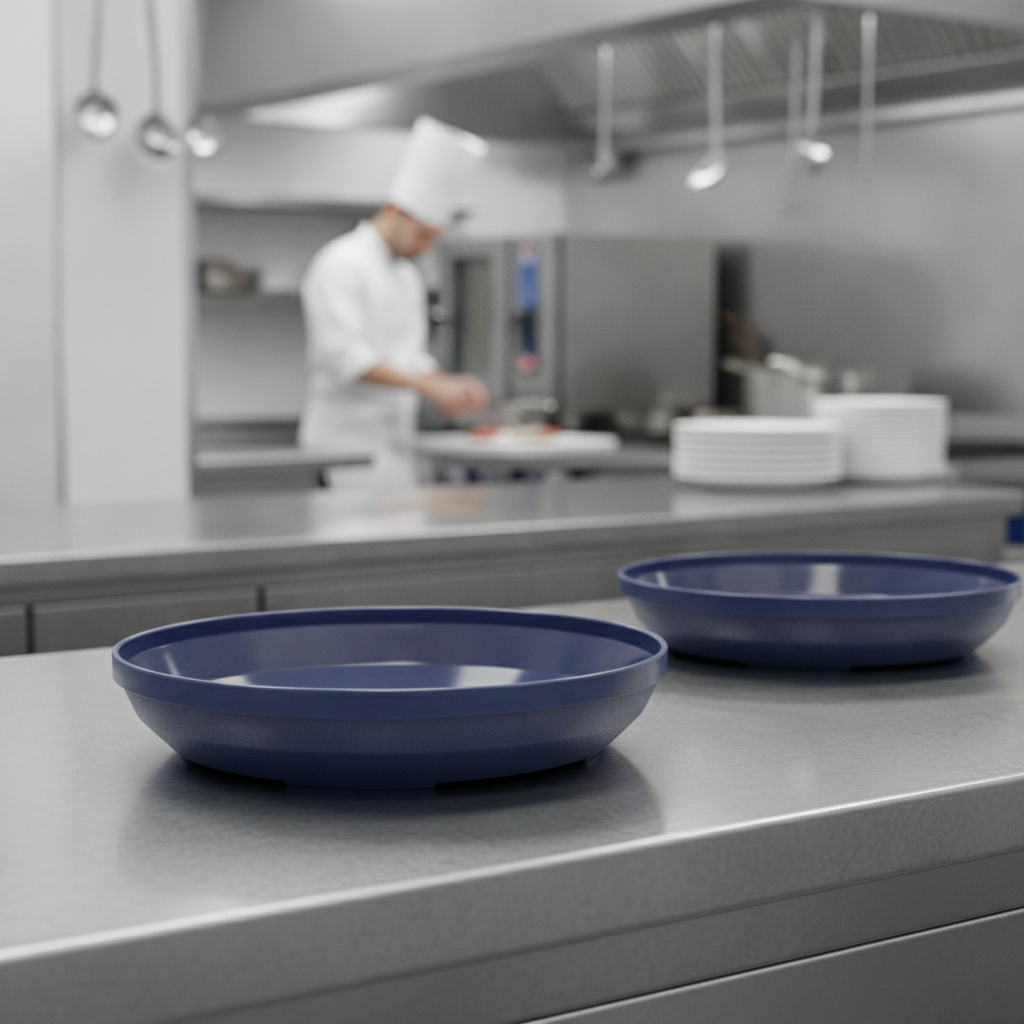Polypropylene Insulated Meal Delivery Tray Top for Healthcare