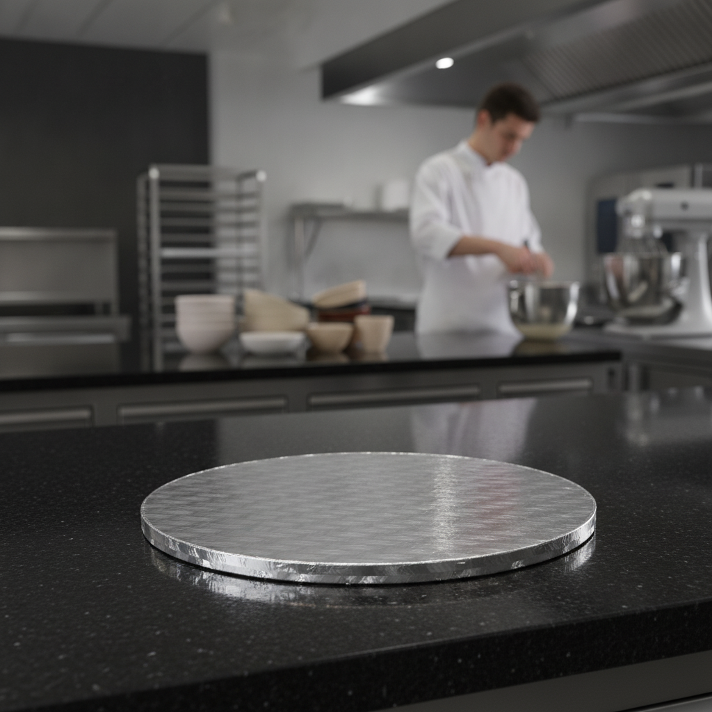 Foil Round Cake Board 10in for Cake Decorating