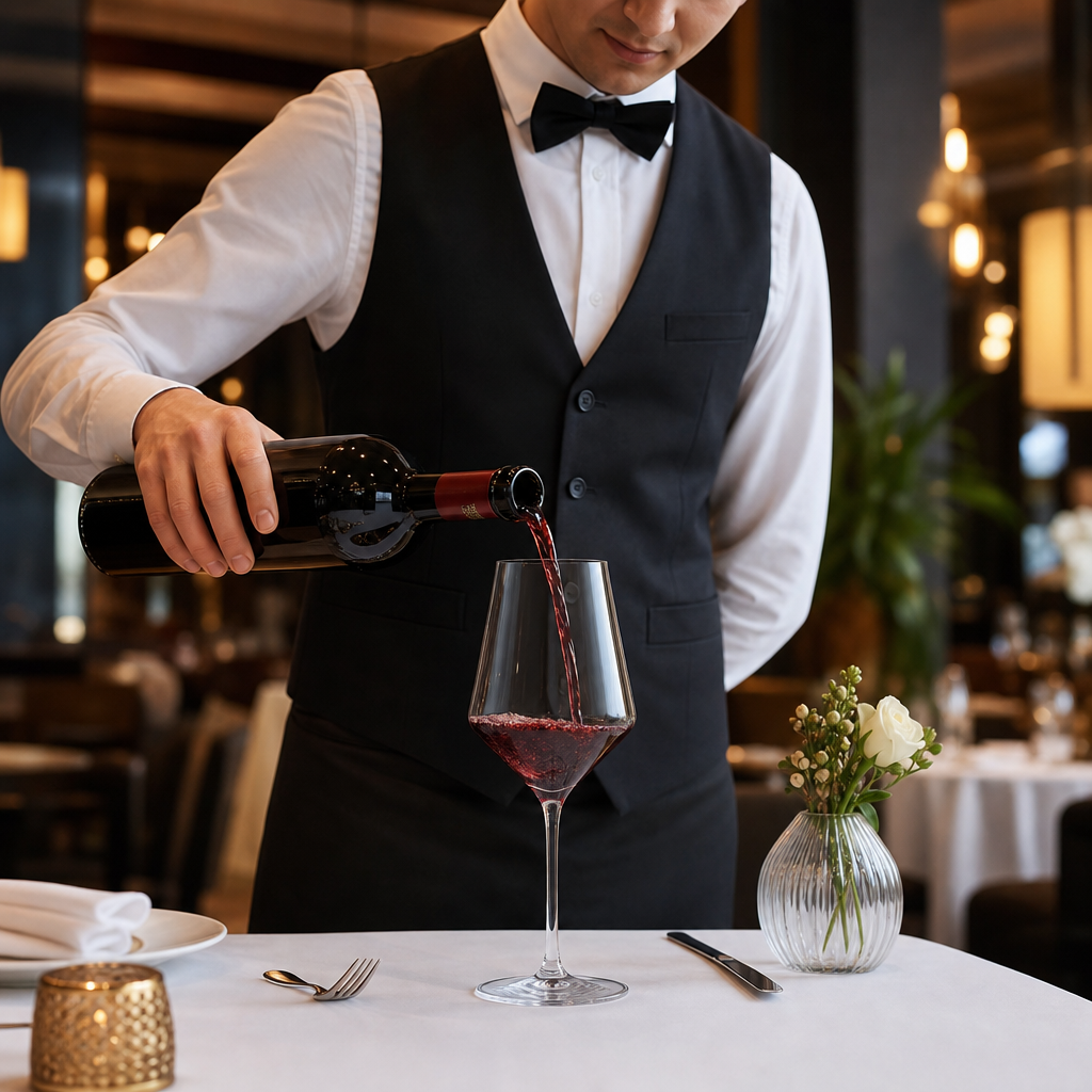 Crystal Glass Red Wine Glasses 520ml for Hotels & Restaurants (Pack of 6)