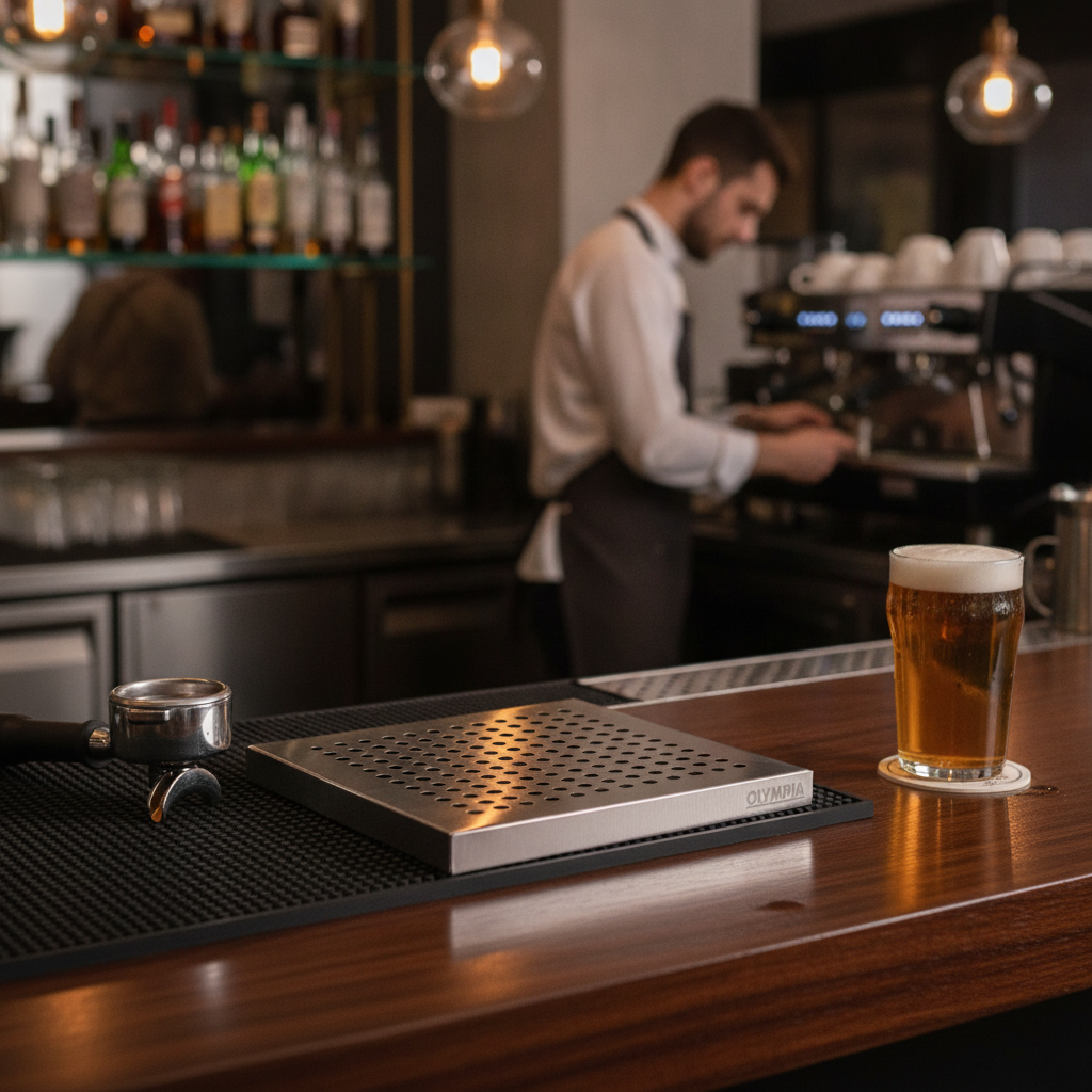 Stainless Steel Drip Tray 150x150mm for Bars & Pubs