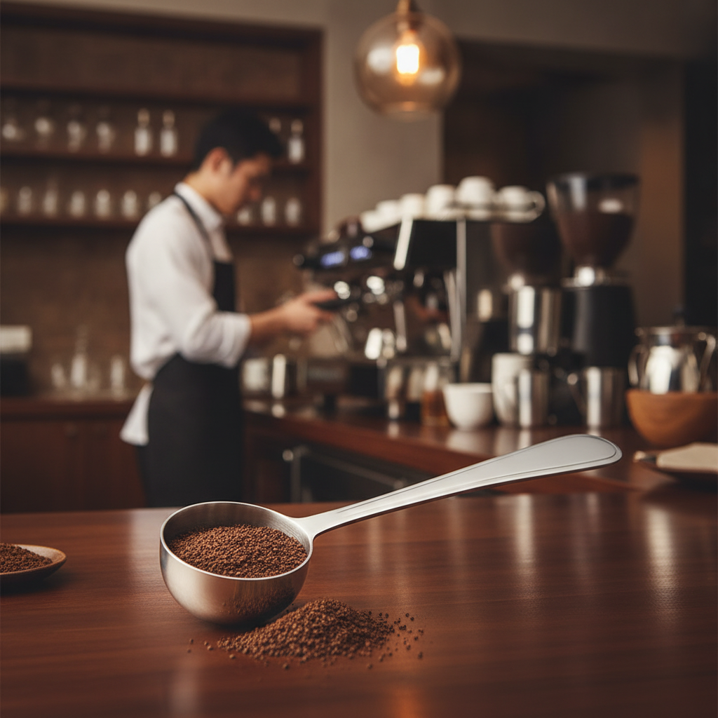 Stainless Steel Coffee Measuring Spoon 25g for Perfect Brews