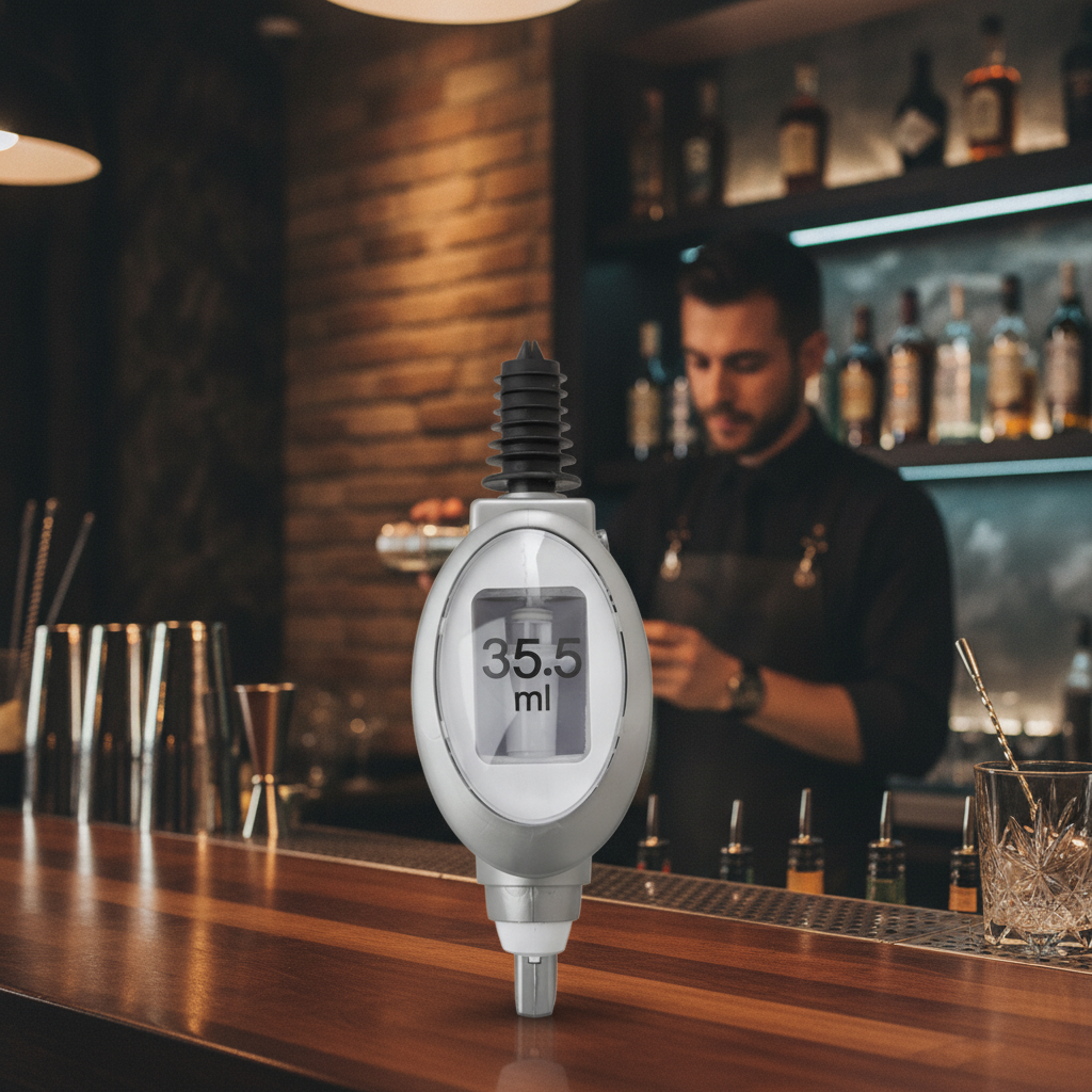 Plastic Spirit Measure 35.5ml for Efficient Bartending