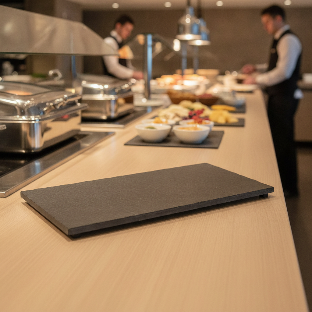 Slate Tray 1/3 GN 325x176mm for Buffet Settings