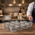 Stainless Steel Fry Baskets 105x92mm for Casual Dining (Pack of 12)
