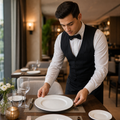 Winged Plates 260mm White Porcelain for Elegant Table Settings (Pack of 6)