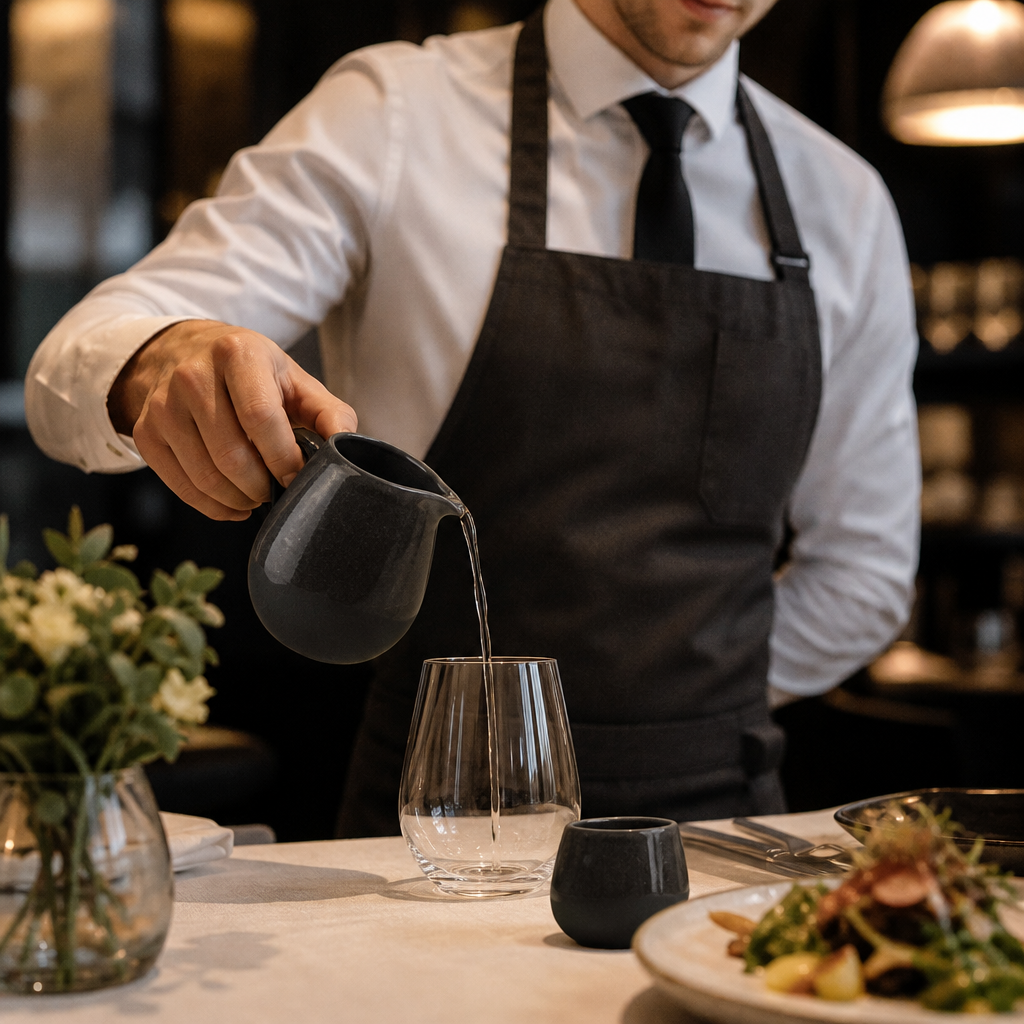 Vitrified Stoneware Jug 148ml Grey for Unique Table Settings (Pack of 24)