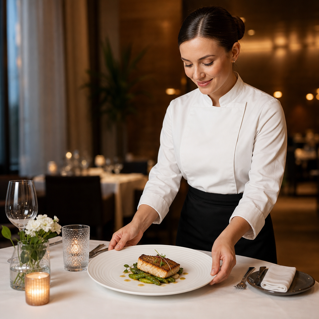 Alumina Coupe Plates 285mm Vitrified Ceramic for Fine Dining (Pack of 12)