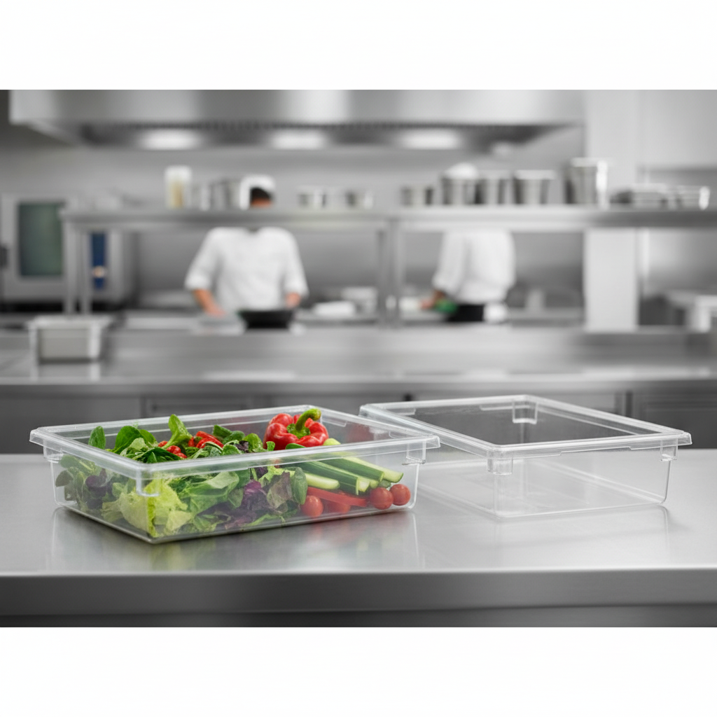 Polycarbonate Food Storage Box 33L for Efficient Food Storage