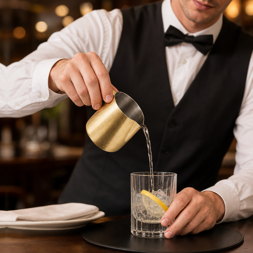 18/8 Stainless Steel Flow Pourer 150ml for Stylish Serving