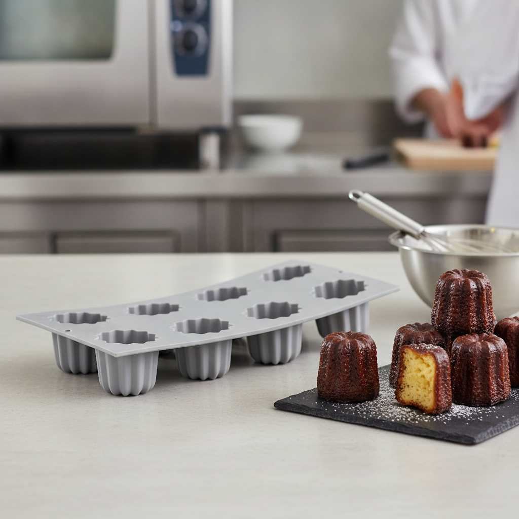 Silicone Canele Mold for Baking & Freezing