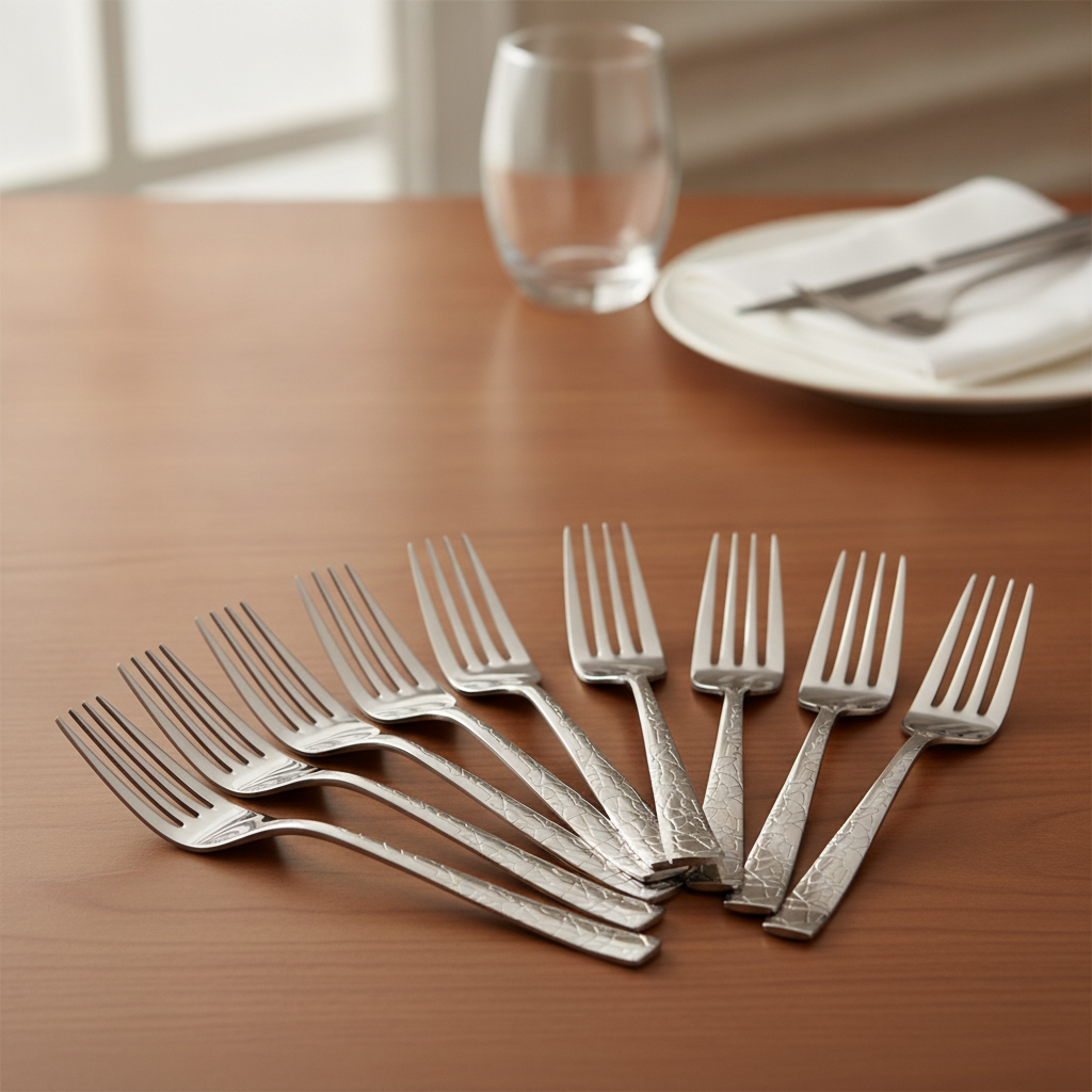 18/10 Stainless Steel Table Forks for Dining (Pack of 12)