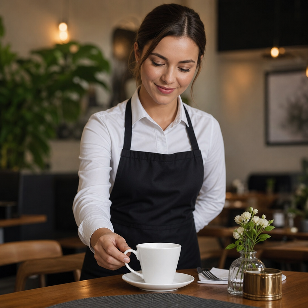 Tea Cups 210ml Porcelain for Modern Dining (Pack of 12)