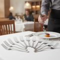 18/0 Stainless Steel Table Forks for Dining (Pack of 12)