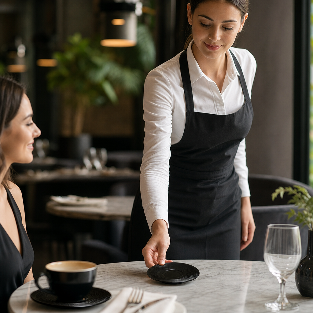 Saucers 120mm Vitrified Porcelain for Stylish Dining (Pack of 12)